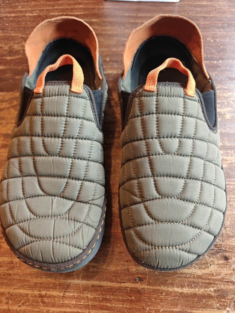 The Original Merrell Hut Moc, Men's Quilted Slip-On Shoes, Size 10